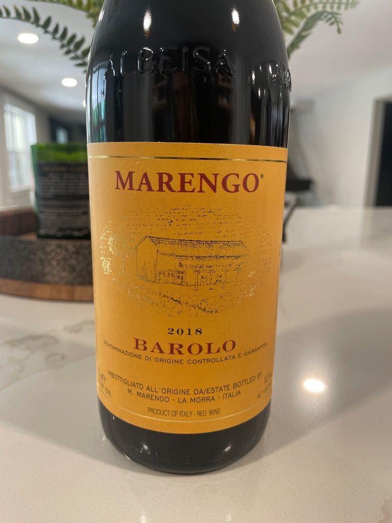 2018 M. Marengo Barolo, Italy, Piedmont, Langhe, Barolo CellarTracker