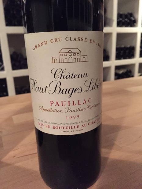 Château Haut-Bages Libéral 1986 1986 Château Haut-Bages Libéral - CellarTracker