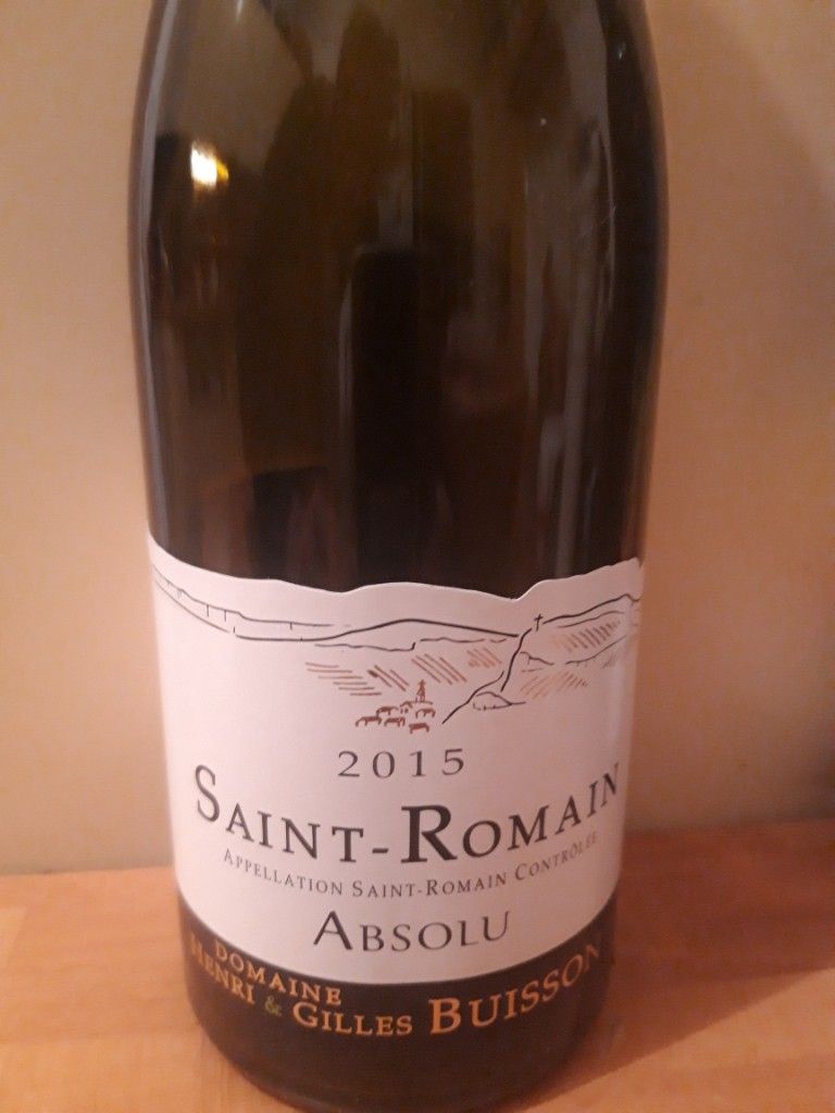 2013 Henri et Gilles Buisson SaintRomain Absolu, France, Burgundy, Côte de Beaune, SaintRomain