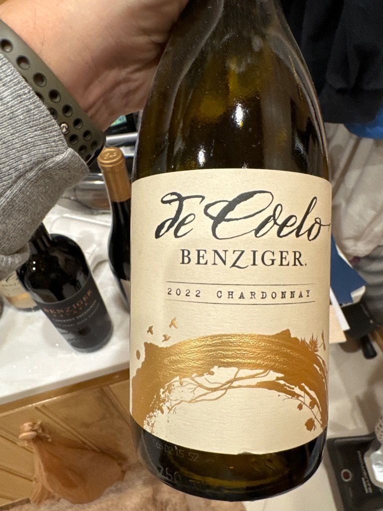 2024 Benziger Family Winery Chardonnay de Coelo, USA, California ...