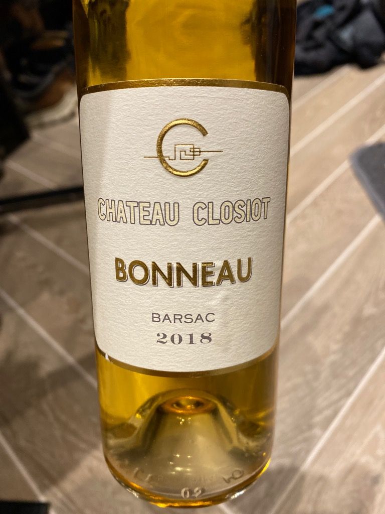 2018 Château Closiot Les Dames de Bonneau - CellarTracker