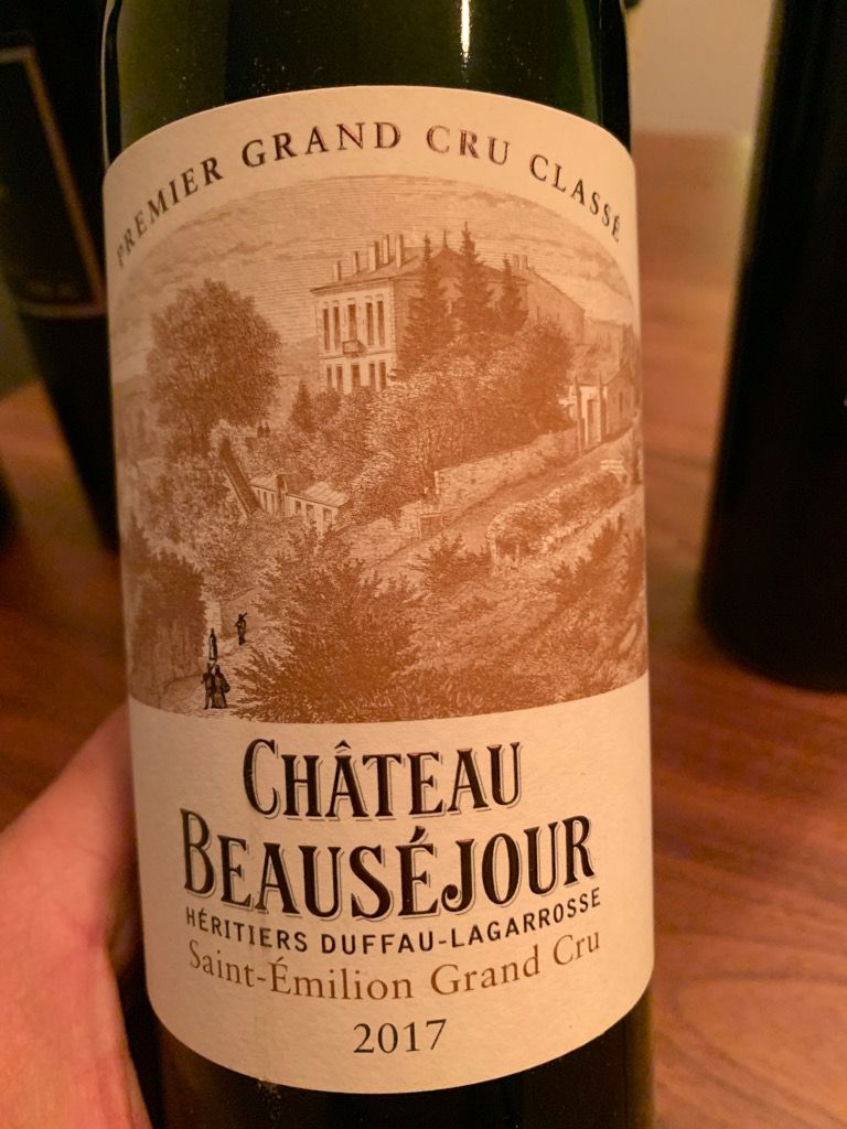 2017 Château Beausejour (Duffau Lagarrosse) - CellarTracker