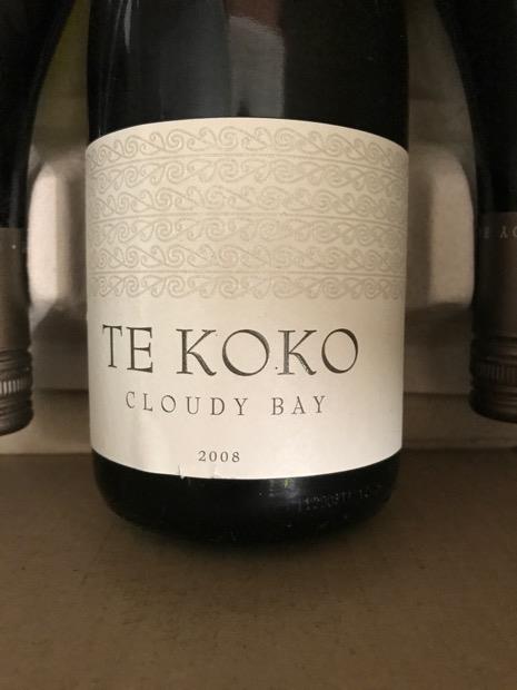 Cloudy Bay Sauvignon Blanc 2008