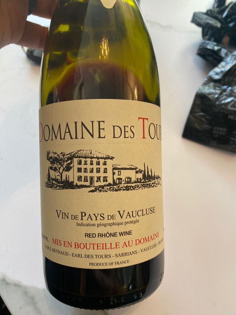 2016 Domaine des Tours Vaucluse - CellarTracker