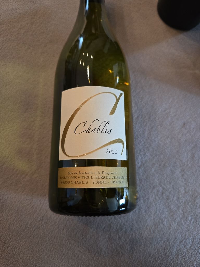 2022 Union des Viticulteurs de Chablis Chablis - CellarTracker