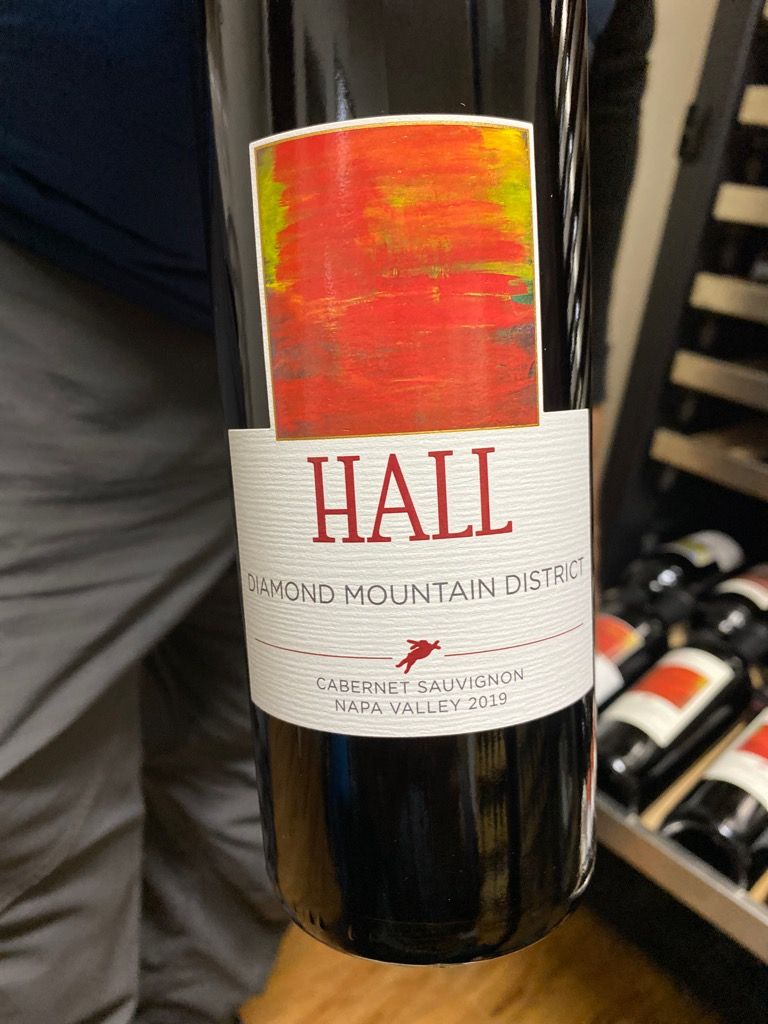 2019 Hall Cabernet Sauvignon Diamond Mountain, USA, California, Napa ...