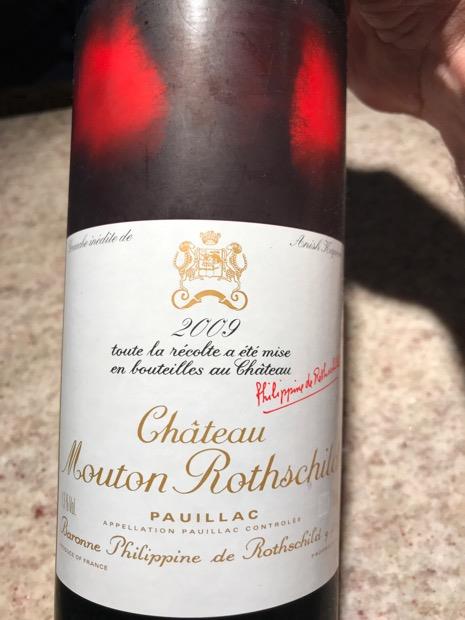 2009 Château Mouton Rothschild - CellarTracker