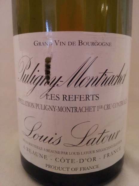 2008 Louis Latour Puligny-Montrachet 1er Cru Les Referts