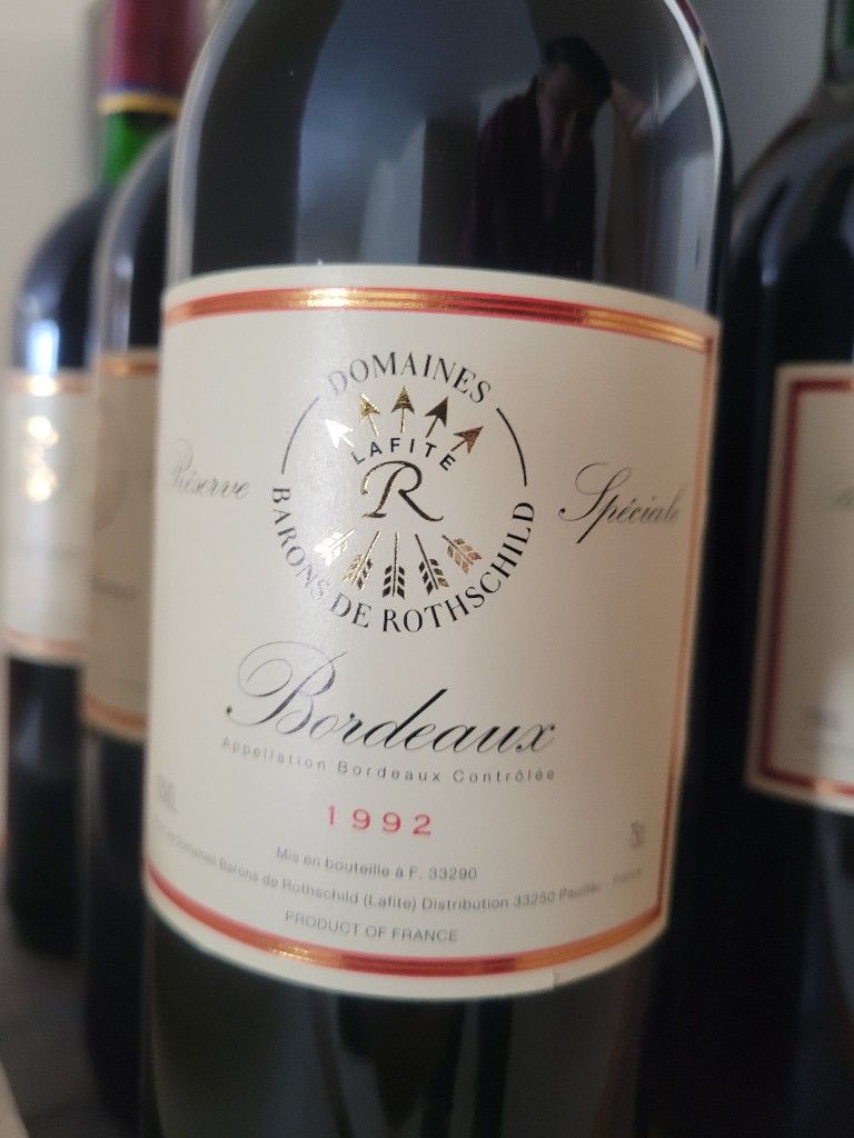 1992 Barons de Rothschild (Lafite) Bordeaux Réserve Spéciale