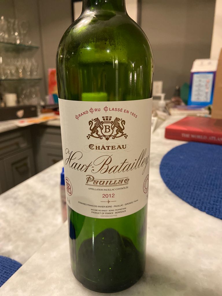 2012 Château Haut-Batailley - CellarTracker