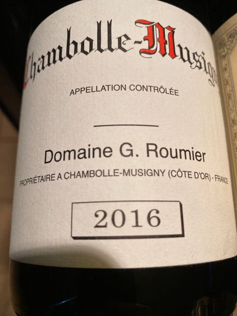 2016 Domaine G. Roumier / Christophe Roumier Chambolle-Musigny 
