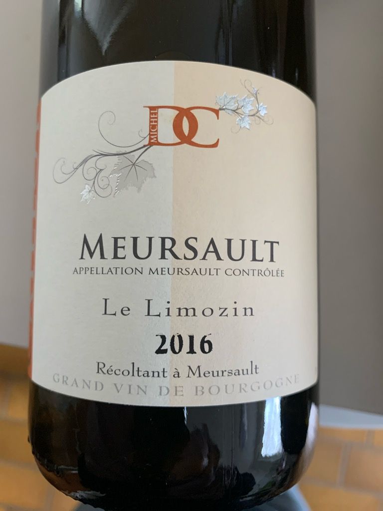 ワイン Meursault 2016 DomaineMichelCaillot750ml 2016 Domaine Michel Caillot Meursault Le Limozin - CellarTracker