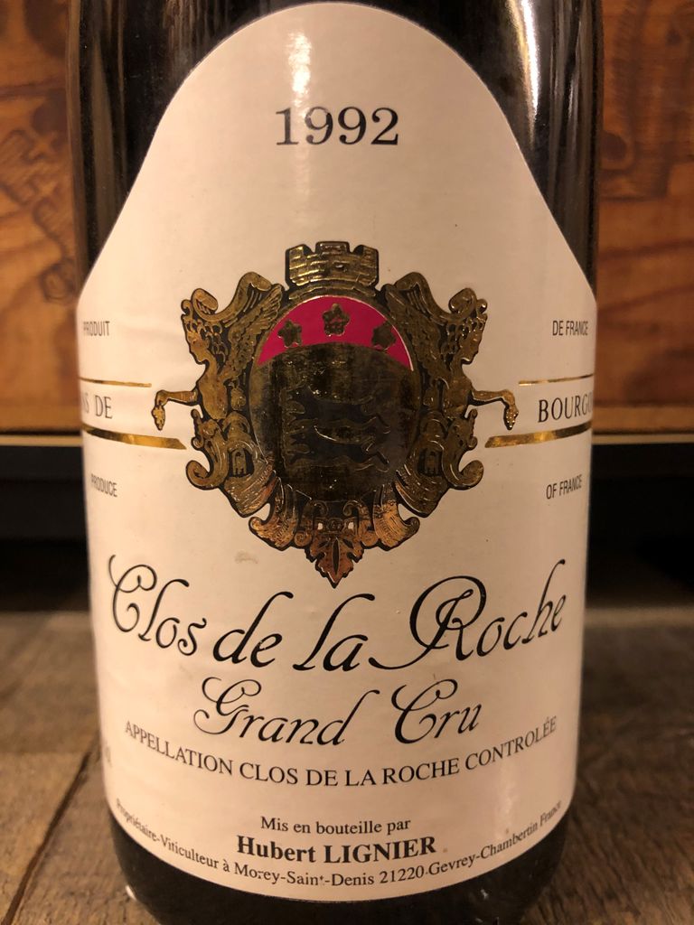 2015 Hubert Lignier Clos de la Roche - CellarTracker