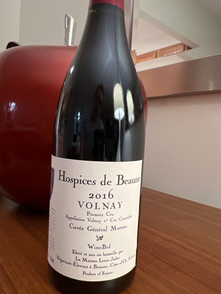 2016 Hospices de Beaune Volnay 1er Cru Cuvée Général-Muteau