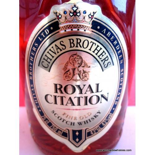 N.V. Chivas Brothers Royal Citation Premium Reserve Blended Scotch Whisky,  43% - CellarTracker