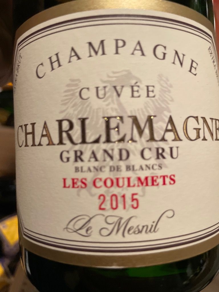 2015 Guy Charlemagne Champagne Grand Cru Cuvée Charlemagne Blanc
