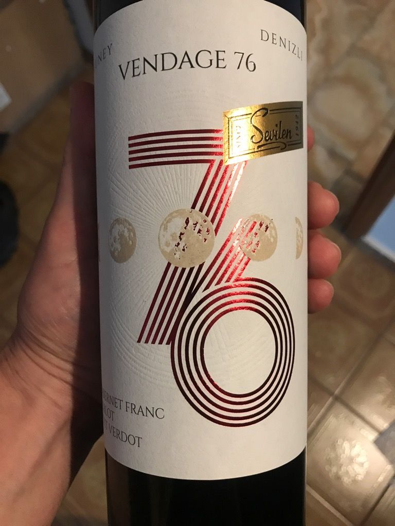 2018 Sevilen Vendange 76 Cabernet Franc Merlot Petit Verdot Isabey