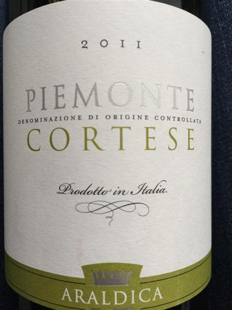 2011 Araldica Piemonte Cortese, Italy, Piedmont, Piemonte DOC - CellarTracker