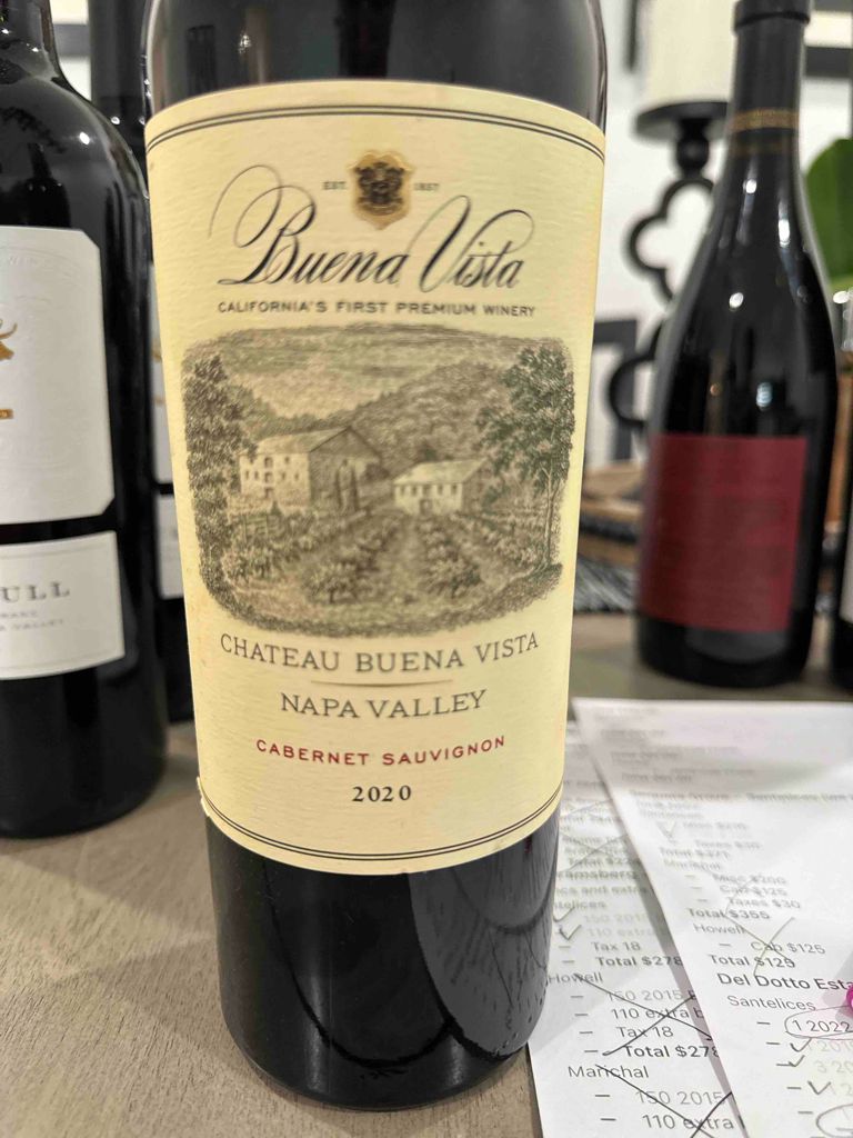 2019 Buena Vista Cabernet Sauvignon Chateau Buena Vista Diamond