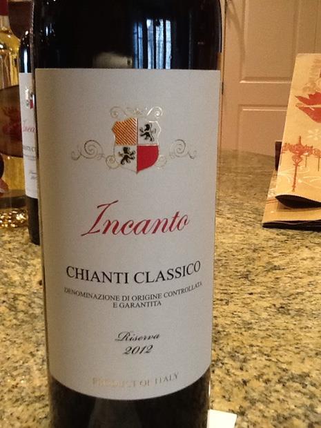 2012 Incanto Chianti Classico Riserva, Italy, Tuscany, Chianti, Chianti ...