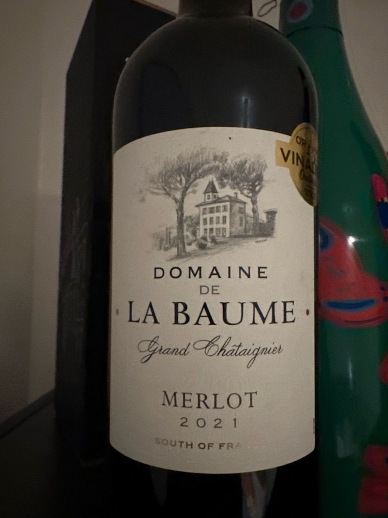 ルナールデコート2016,ラボエム2017 2016 Domaine de La Baume Merlot Grand Chataignier - CellarTracker
