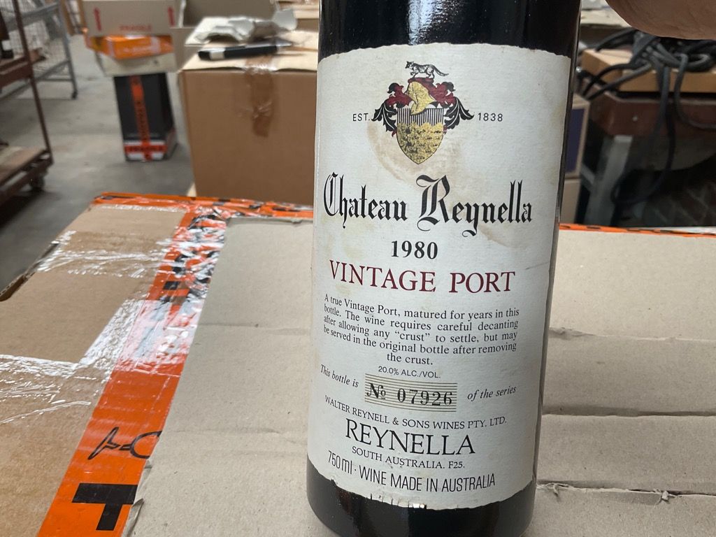 1977 Chateau Reynella Shiraz Vintage Port - CellarTracker