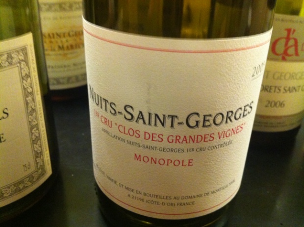 2008 Château de Puligny-Montrachet Nuits St. Georges 1er Cru Clos