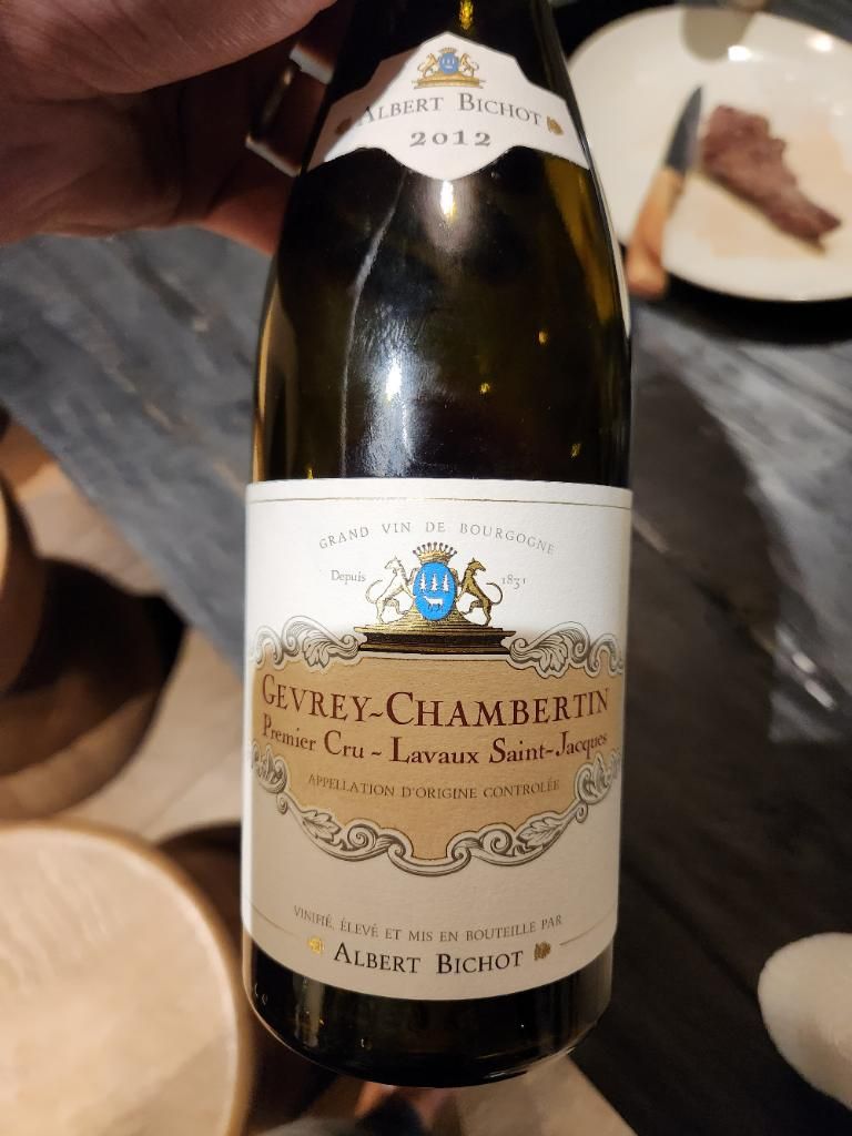 特別セーフ Gevrey-Chambertin Bichot Albert Maison 2012 1er Lavaux Cru Wine