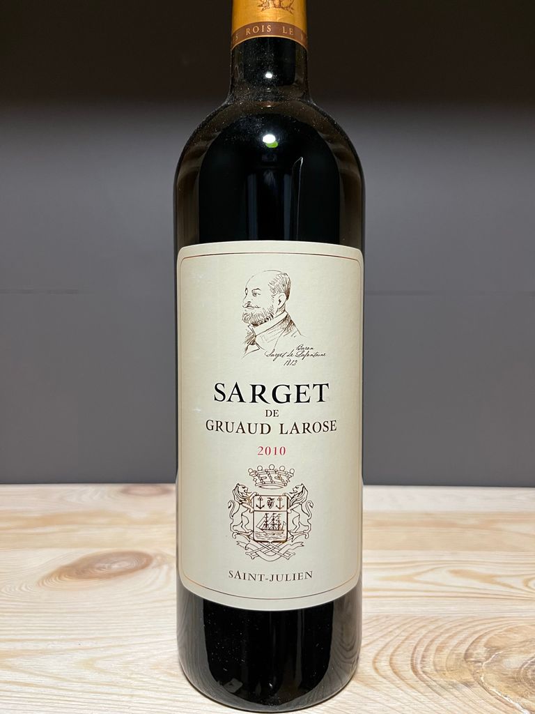 2010 Château Gruaud Larose Sarget de Gruaud Larose - CellarTracker