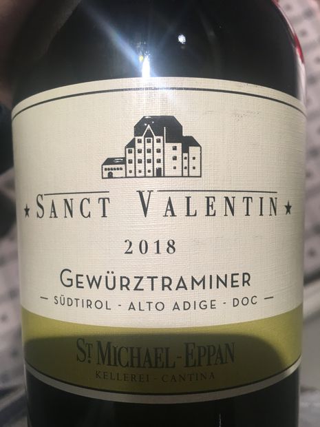 2018 San Michele Appiano St. Michael Eppan Gew rztraminer Sanct