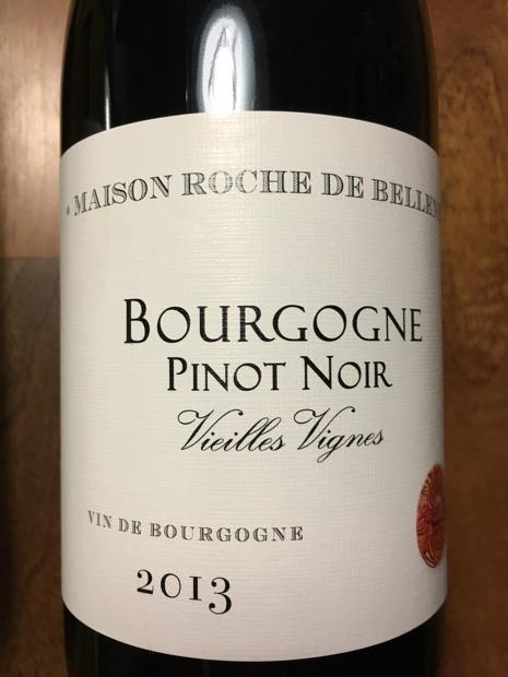 2013 Maison Roche de Bellene Pinot Noir Bourgogne Vieilles Vignes