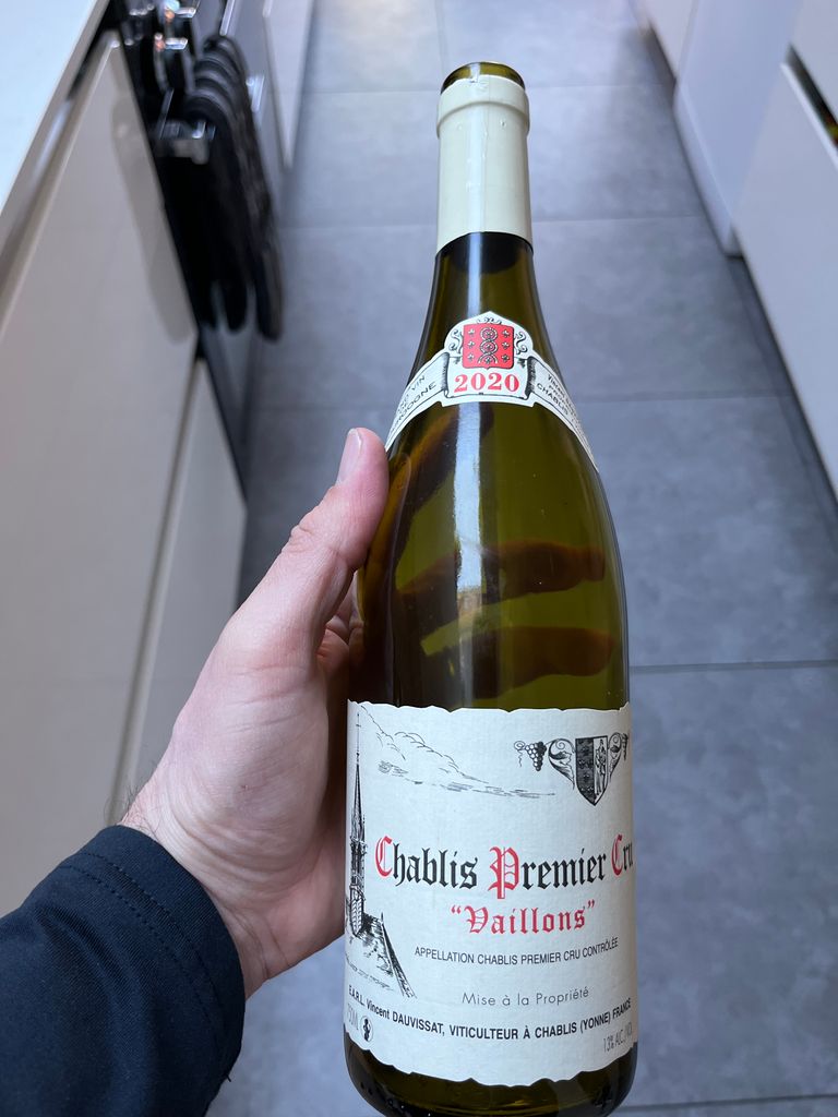 ヴァンサン・ドーヴィサ シャブリ1er Cruヴァイヨン2020 ヴァンサン ドーヴィサ シャブリ プルミエ クリュ ヴァイヨン