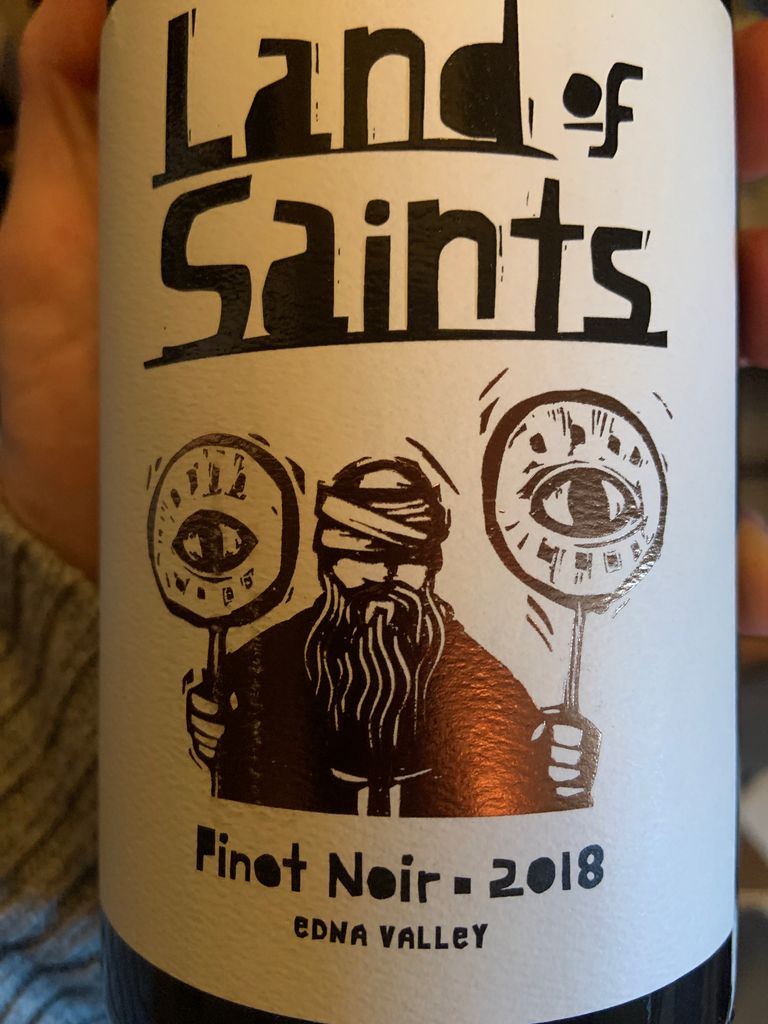 2018 Land of Saints Pinot Noir Edna Valley, USA, California, Central