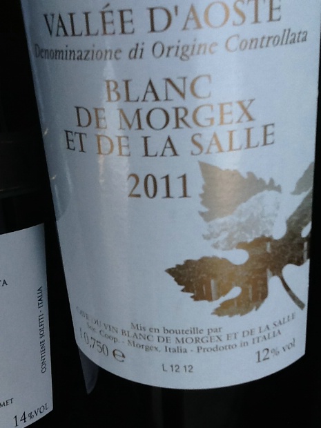 Wine - Cave Mont Blanc de Morgex et la Salle