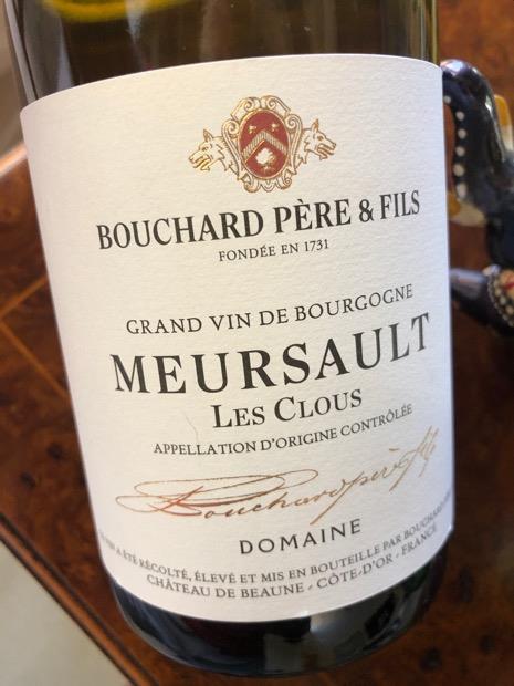 2022 Bouchard Père et Fils Meursault Les Clous - CellarTracker