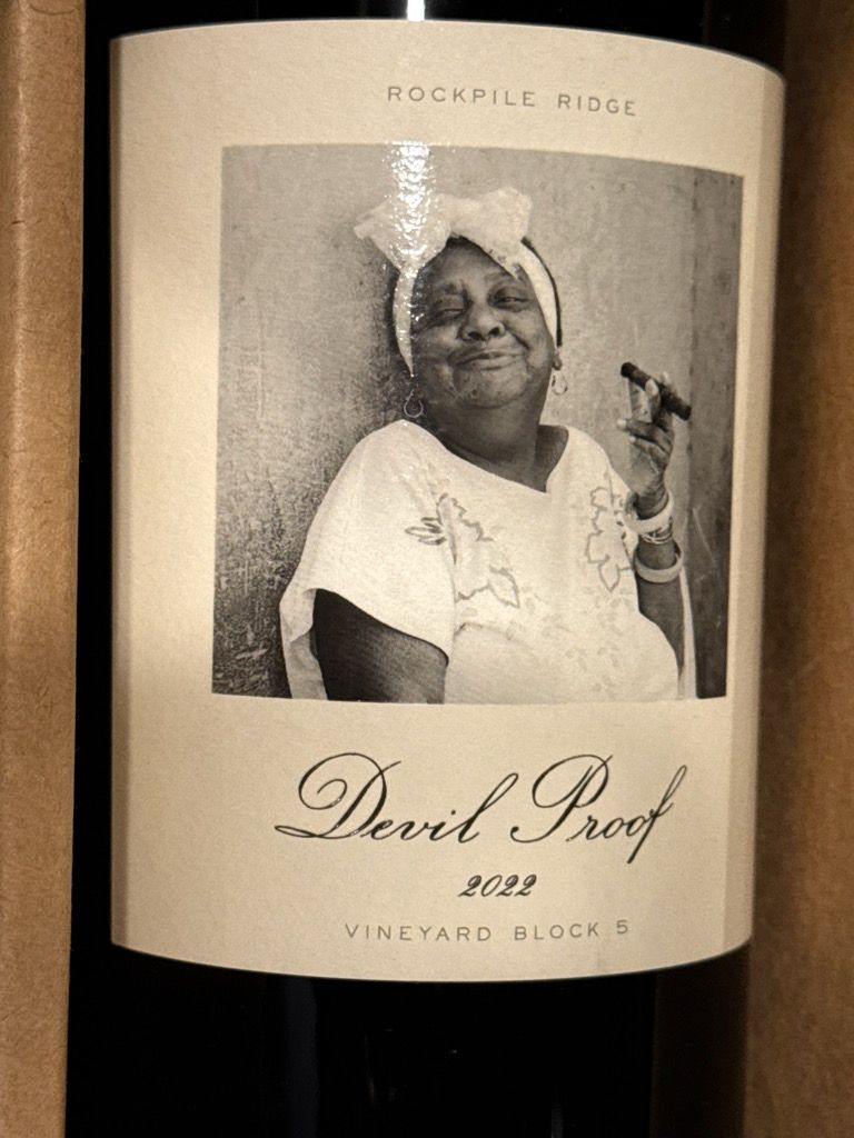 2015 Devil Proof Malbec Rockpile Ridge - CellarTracker