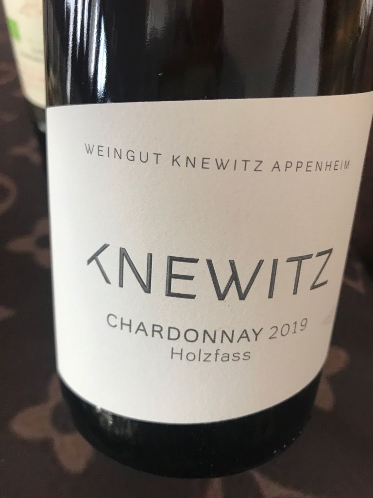 2019 Weingut Knewitz Chardonnay Holzfass trocken, Germany, Rheinhessen ...