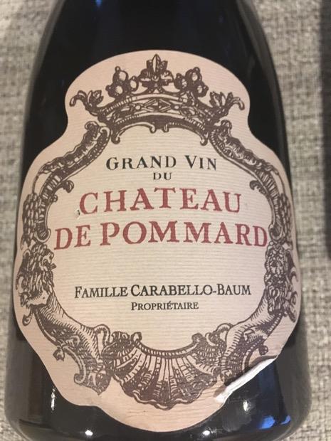 2012 Château de Pommard Pommard Grand Vin - CellarTracker