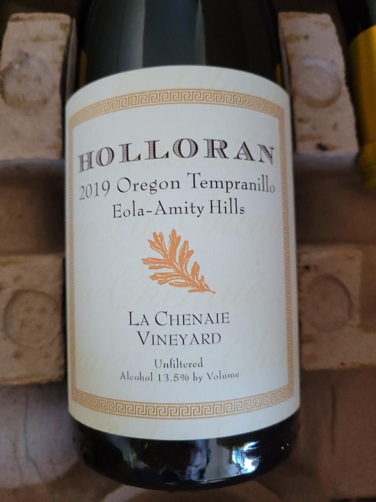 Holloran Tempranillo La Chenaie Vineyard USA Oregon Willamette Valley Eola Amity