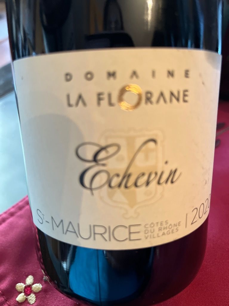 Domaine La Florane C Tes Du Rh Ne Villages Saint Maurice Sur