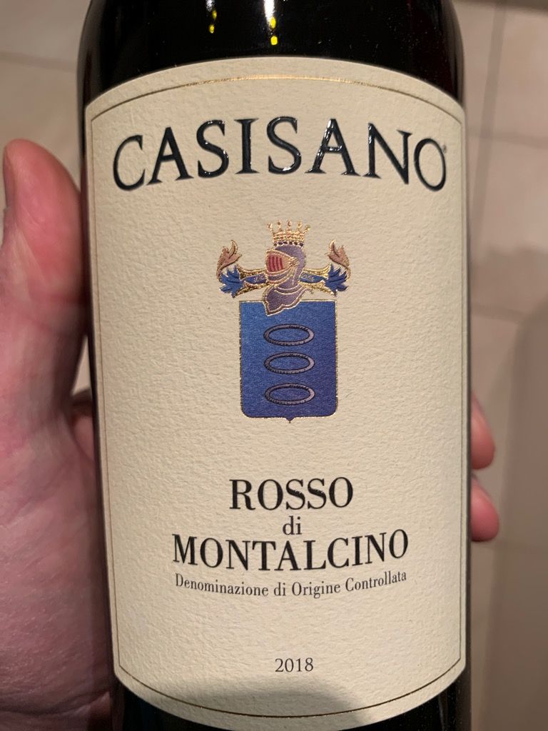 2018 Casisano-Colombaio Rosso di Montalcino, Italy, Tuscany, Montalcino ...