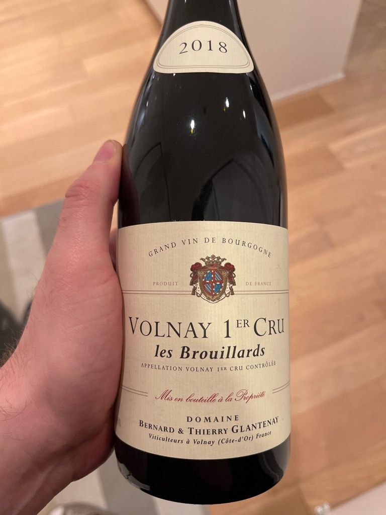 2020 Domaine Bernard & Thierry Glantenay Volnay 1er Cru Caillerets ...