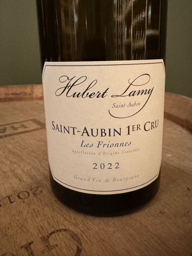 2022 Hubert Lamy Saint-Aubin 1er Cru Les Frionnes Blanc