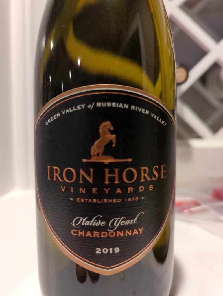 2020 Iron Horse Vineyards Chardonnay Native Yeast, USA, California