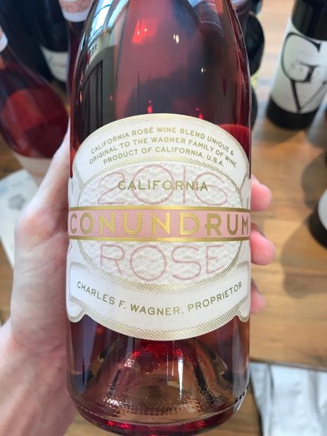 2016 Conundrum Wines Rosé, USA, California - CellarTracker