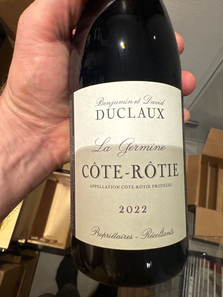 2023 Domaine Duclaux Côte-Rôtie La Germine, France, Rhône, Northern ...