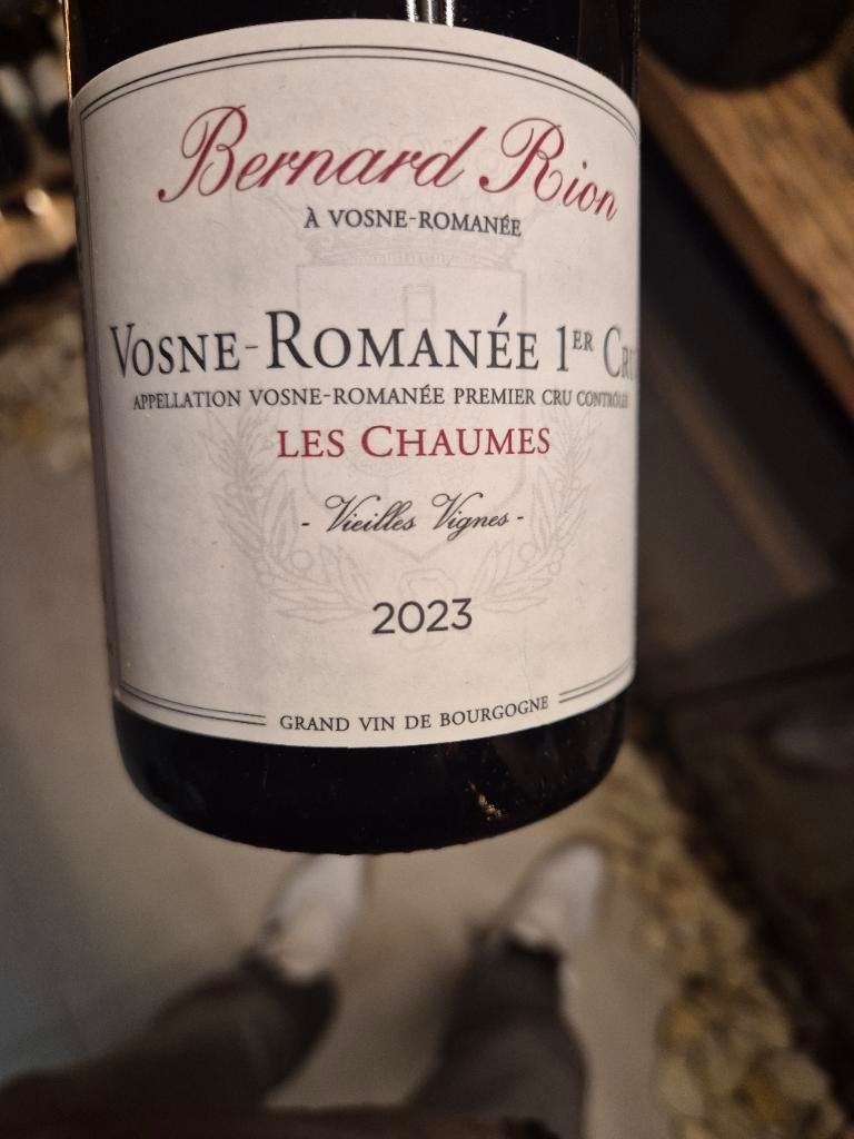 2023 Domaine Armelle et Bernard Rion Vosne-Romanée 1er Cru Les Chaumes ...