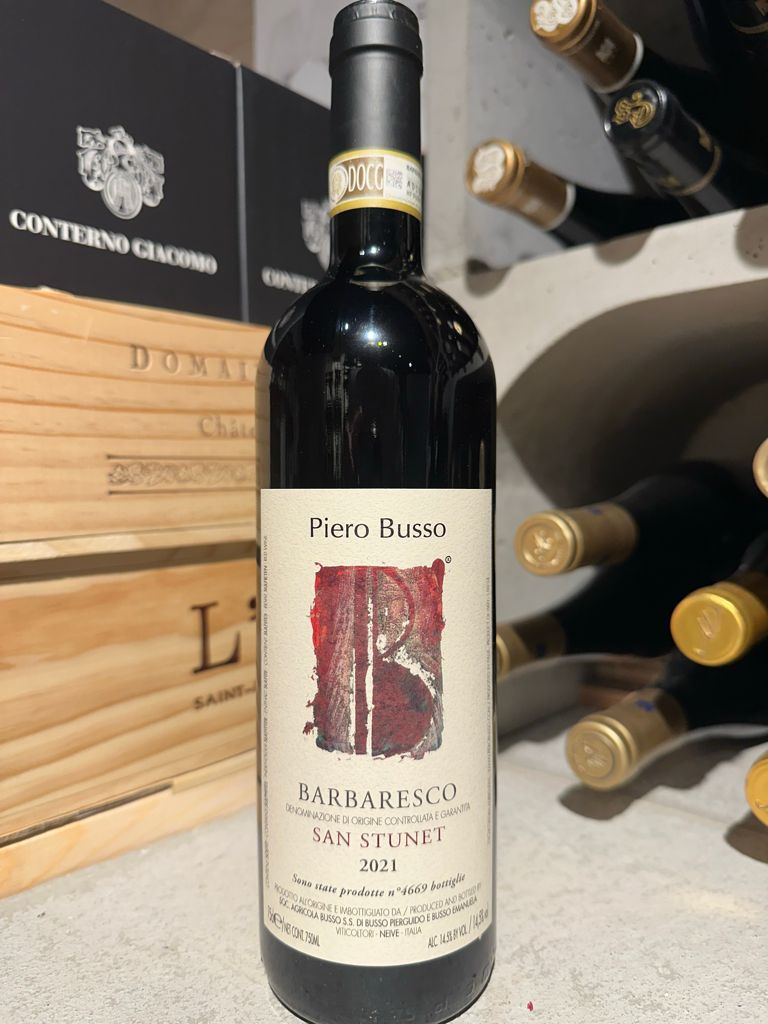 2022 Piero Busso Barbaresco San Stunet, Italy, Piedmont, Langhe ...
