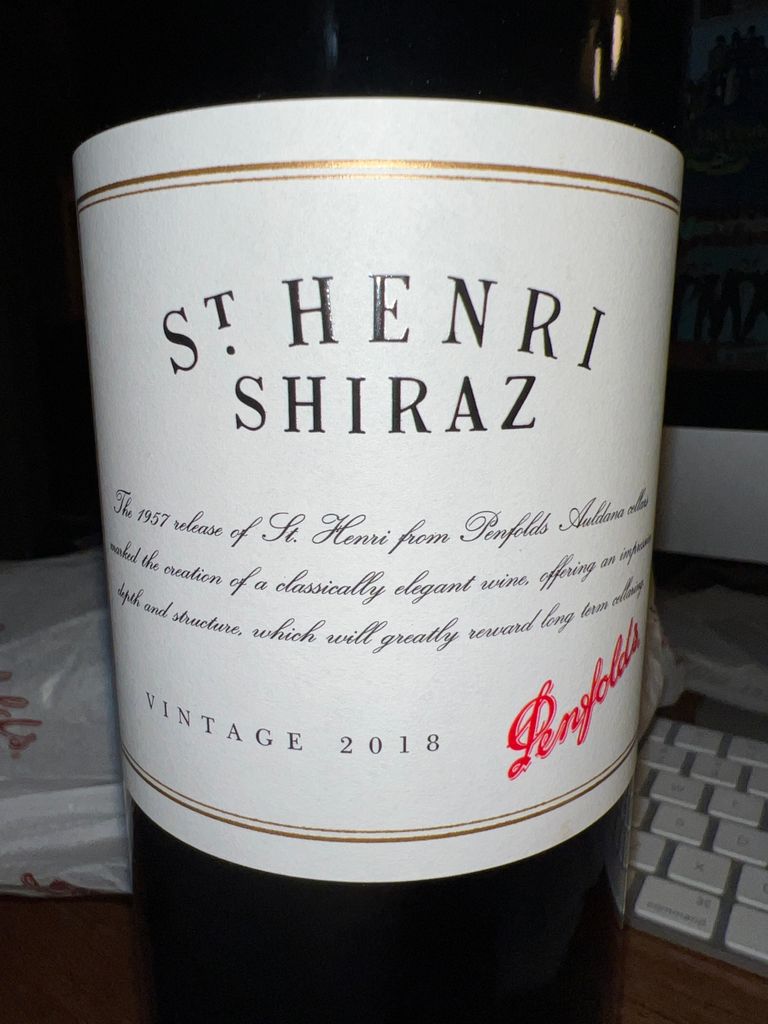 2017 Penfolds Shiraz St. Henri - CellarTracker