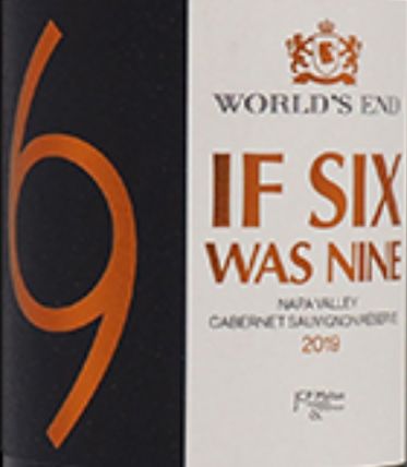 2013 World's End Cabernet Sauvignon If Six Was Nine Reserve